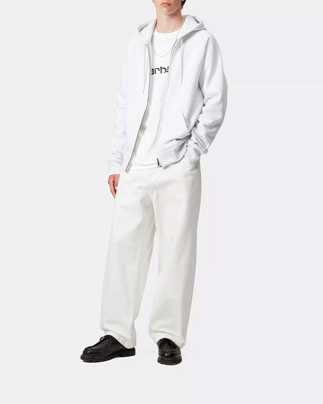 Carhartt Wip - Pantalon Brandon - Blanc