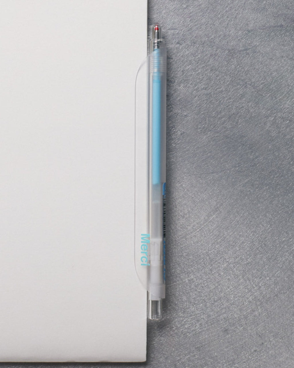 Merci - Transparent Merci Pen - Blue