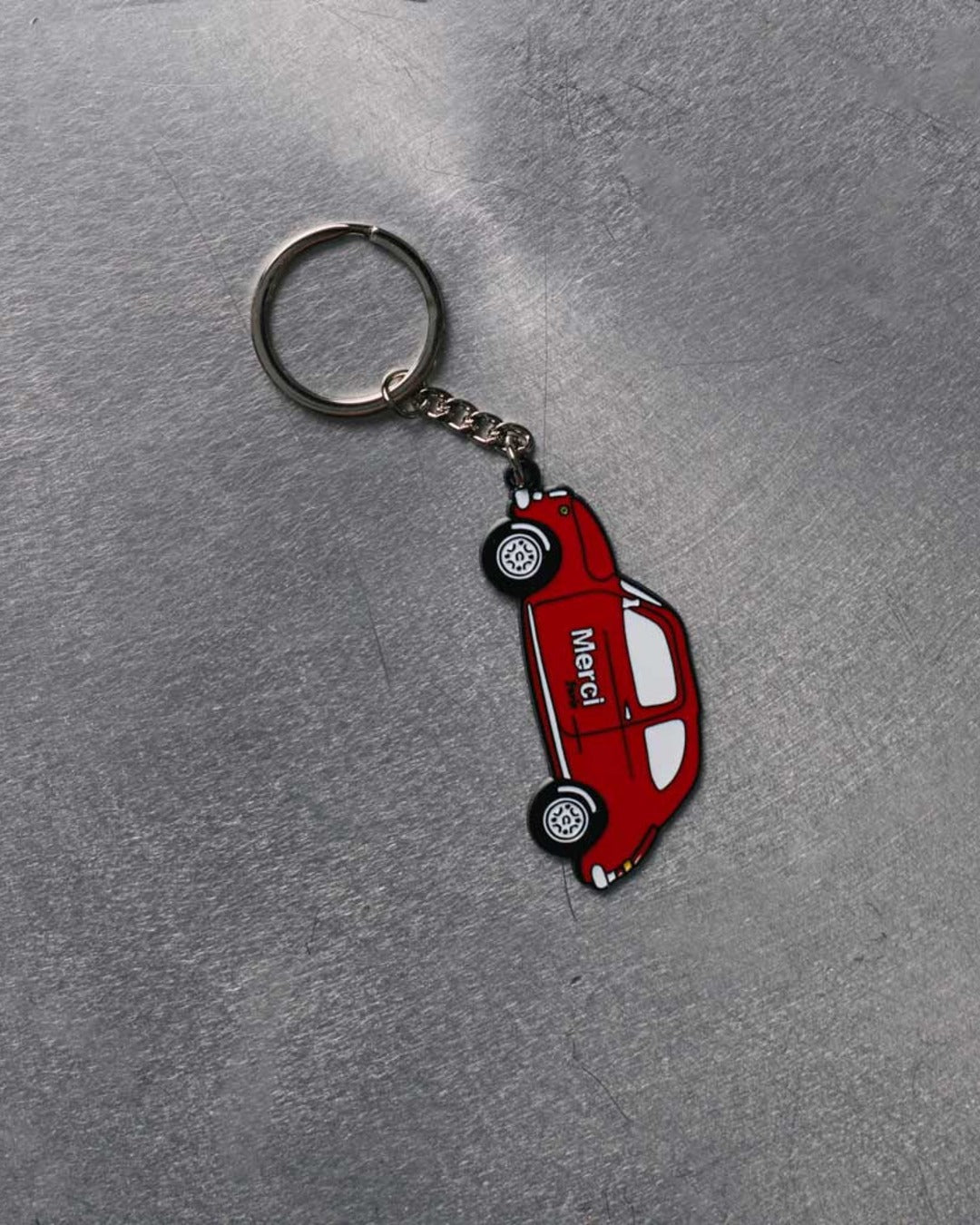 Merci - key ring - Fiat 500