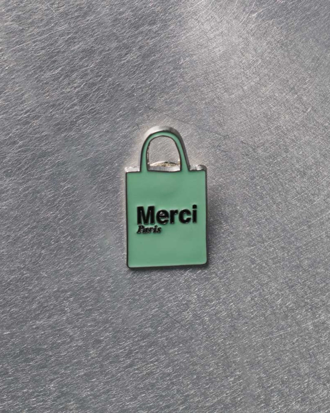 Merci - Pin's - Tote Bag Vert