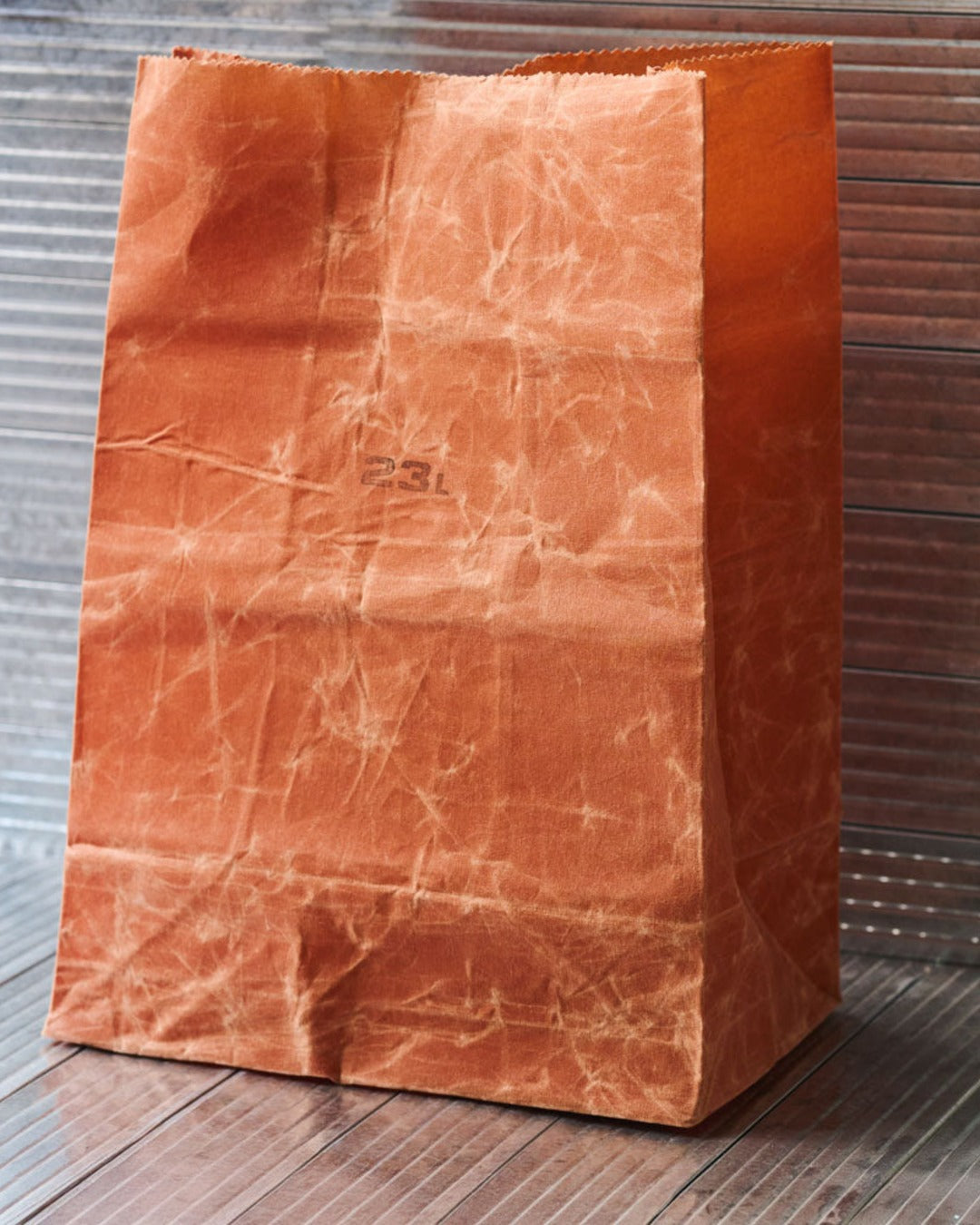 Puebco - Cotton grocery bag - Brown