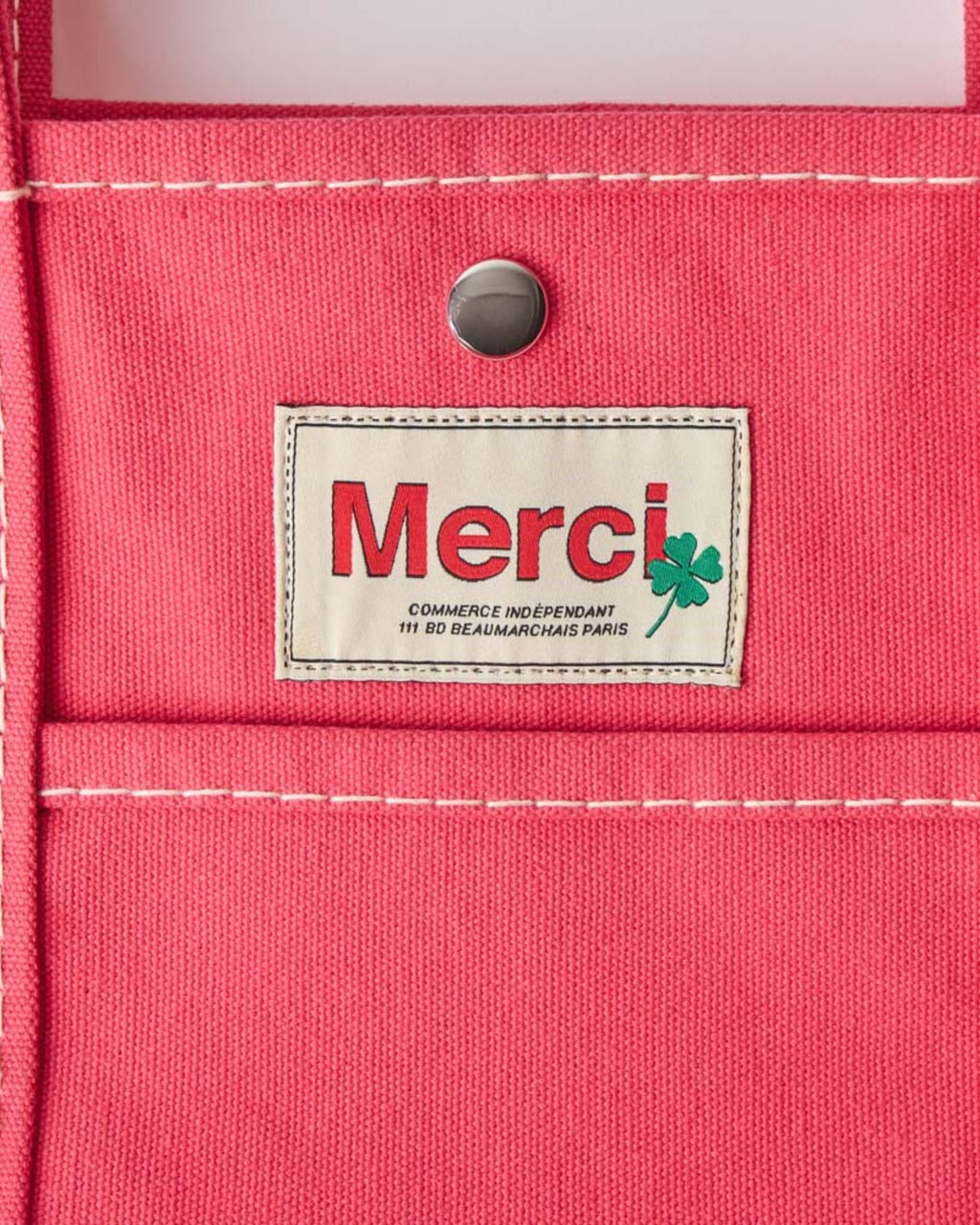 Merci - Cabas Candide Uni - Rose