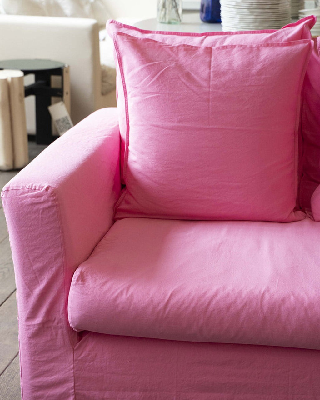 Merci - Sofa cover - Garance Pink