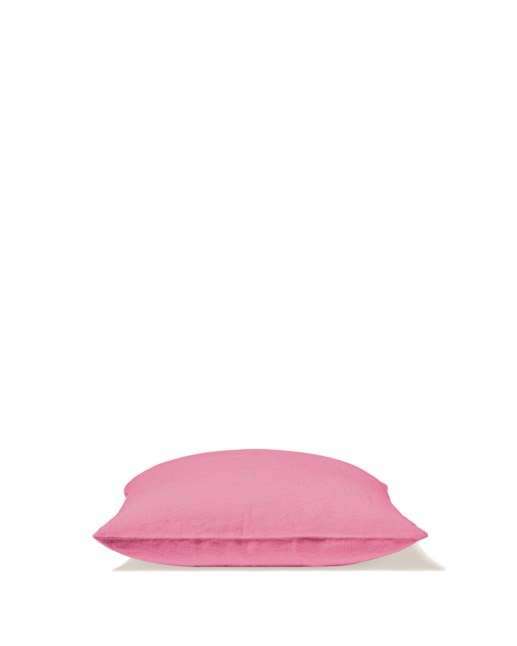 Merci - Washed linen pillowcase - Garance Pink