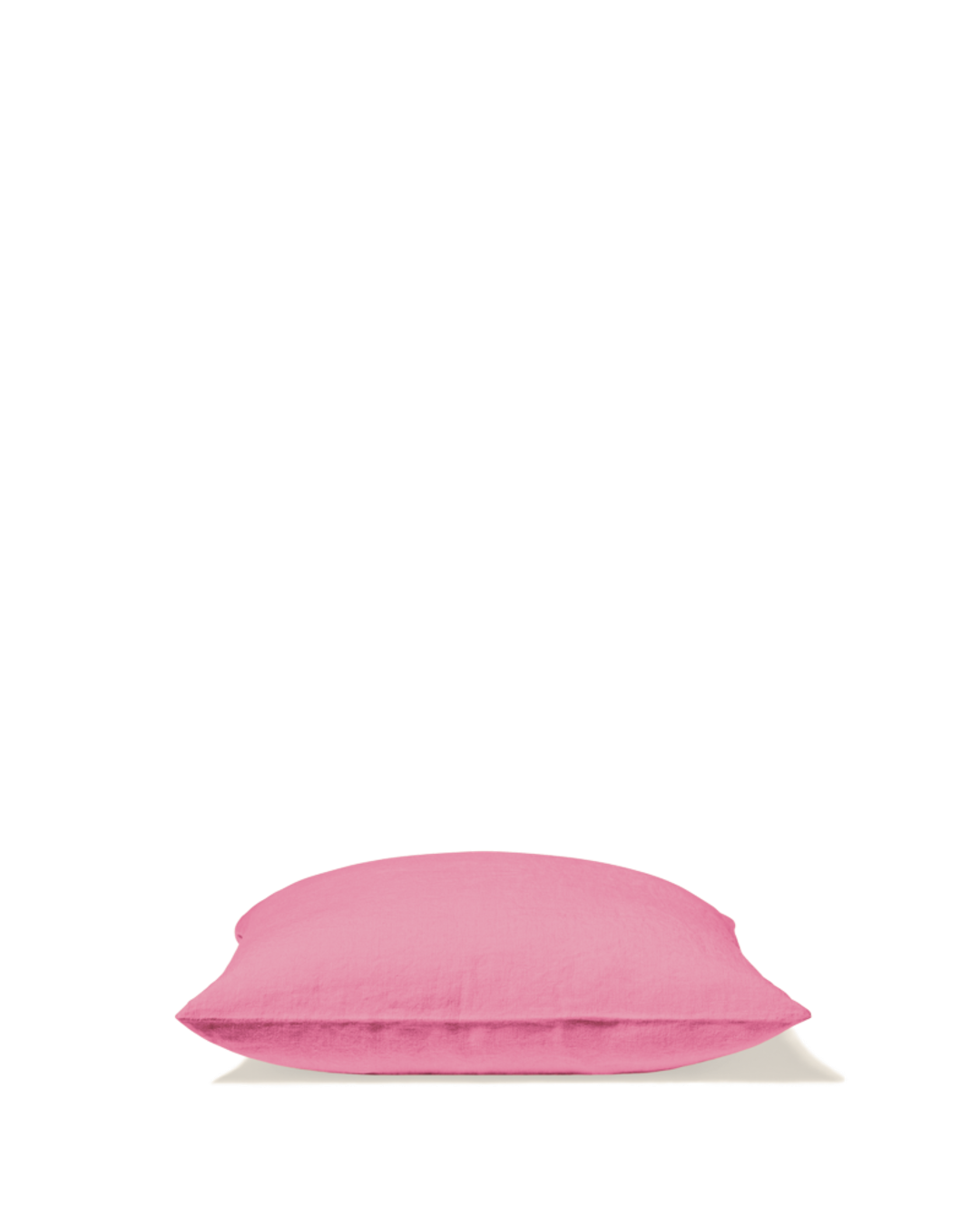 Merci - Washed linen pillowcase - Garance Pink