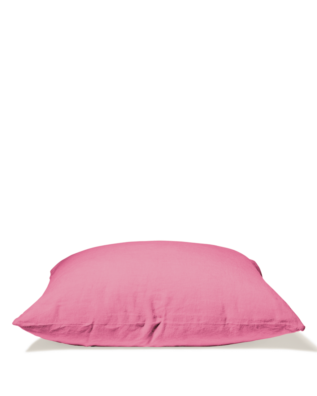 Merci - Washed linen pillowcase - Garance Pink