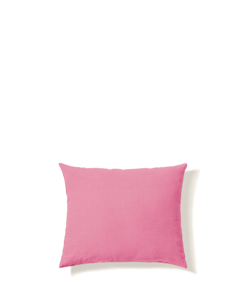 Merci - Washed linen pillowcase - Garance Pink
