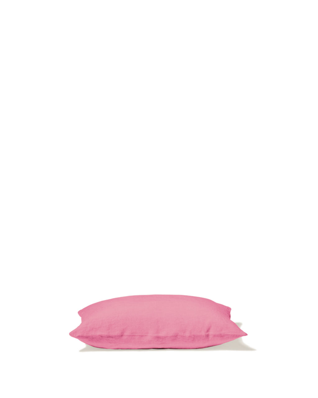 Merci - Washed linen pillowcase - Garance Pink