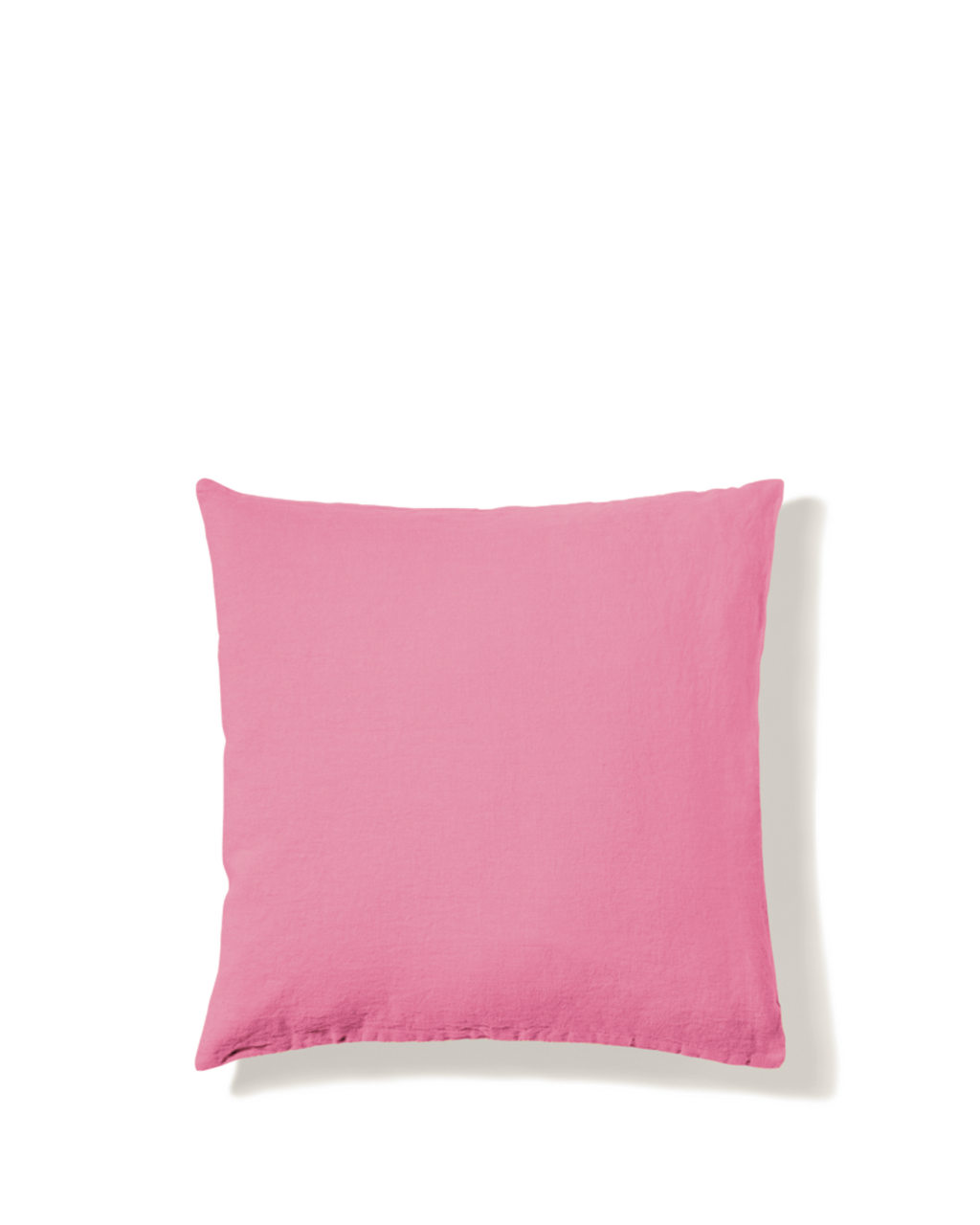 Merci - Washed linen pillowcase - Garance Pink