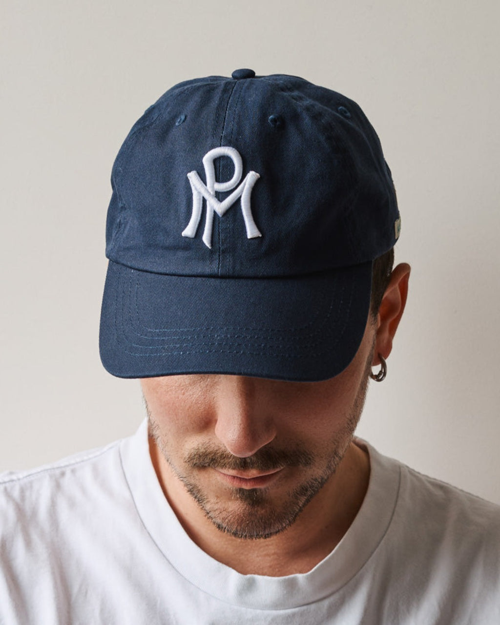 Merci - Casquette Mp - Marine & Blanc