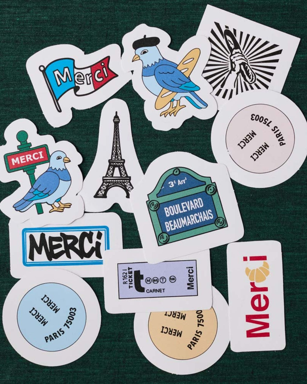 Merci - Stickers Paris