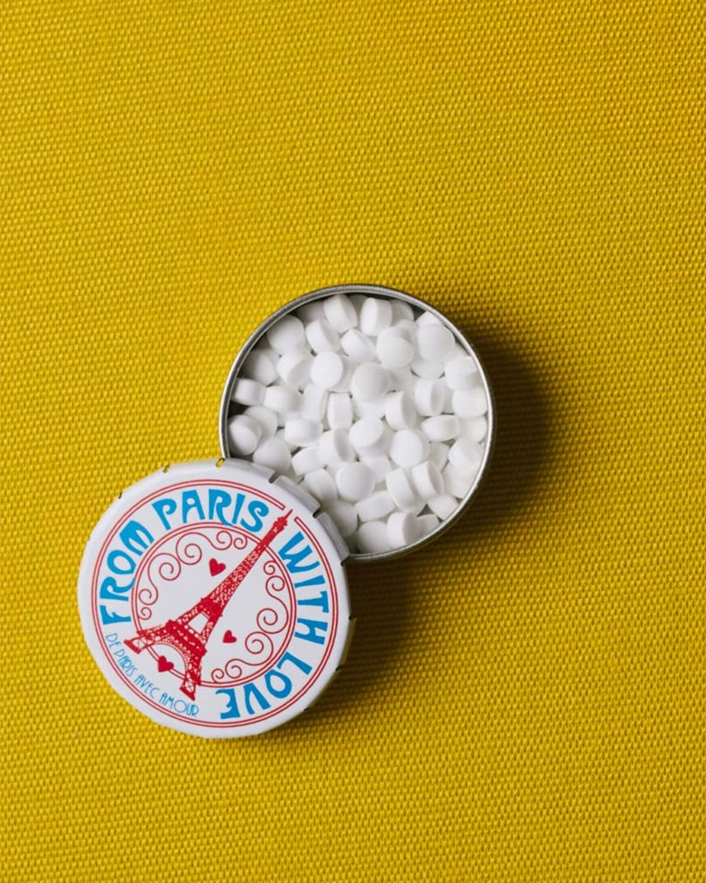 Sophie M - Boite De Bonbons À La Menthe From Paris - Blanc