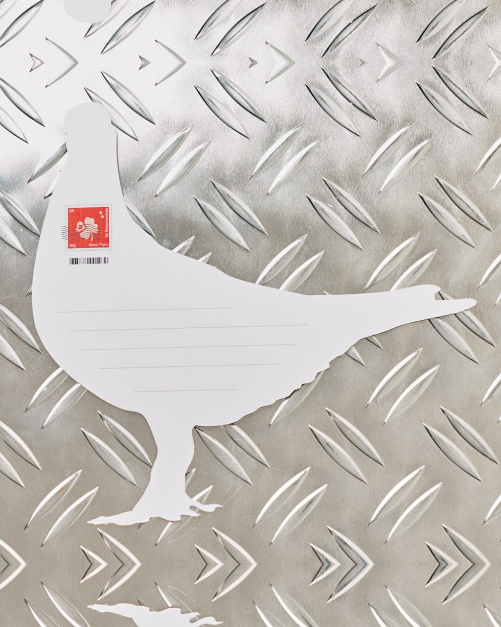 Merci - Carte Postale Pigeon