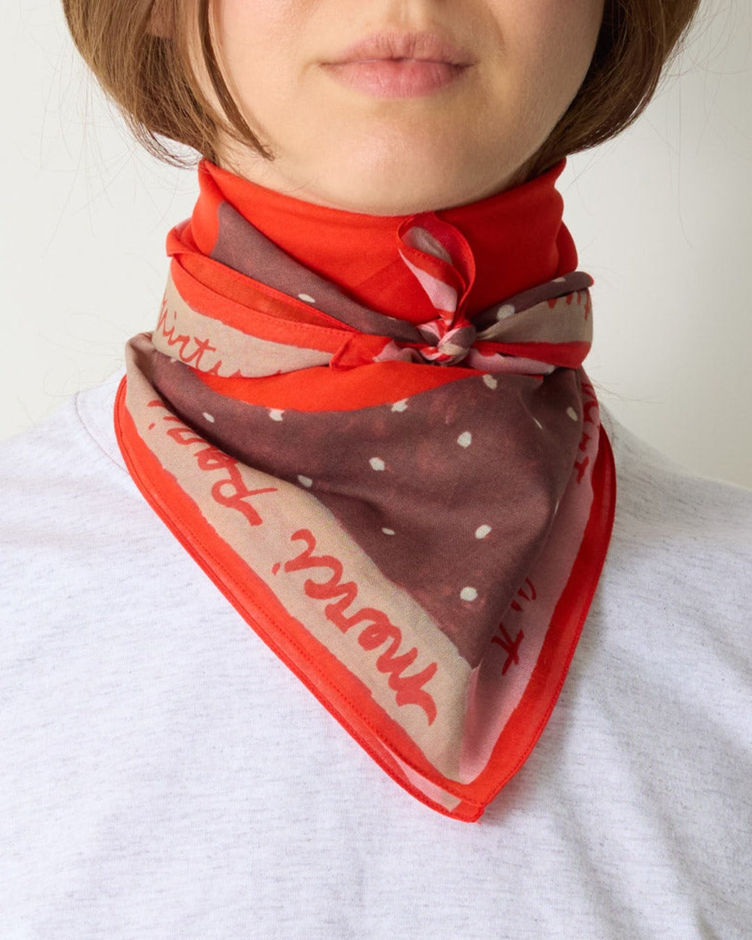 Merci - Ars Vivendi Virtus Est Bandana - Red Circle