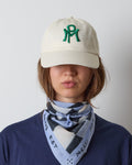 Merci - Casquette Mp - Ecru & Vert