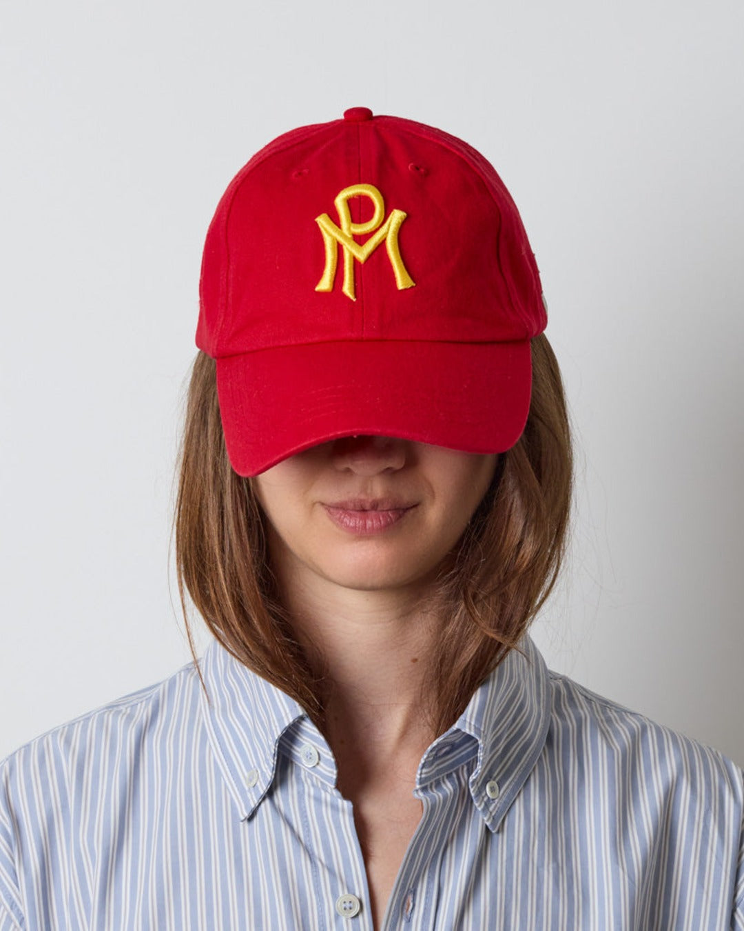 Merci - Casquette Mp - Rouge & Jaune