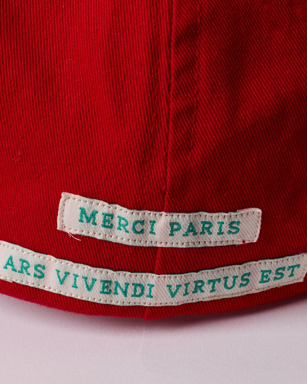 Merci - Casquette Mp - Rouge & Jaune
