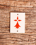 Matthieu Le Meur - Hermine Plaque - Red