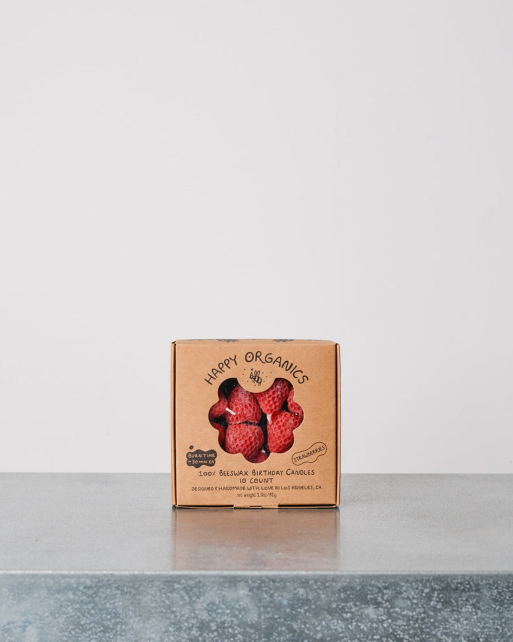 Happy Organics - Candle - Strawberry Tray