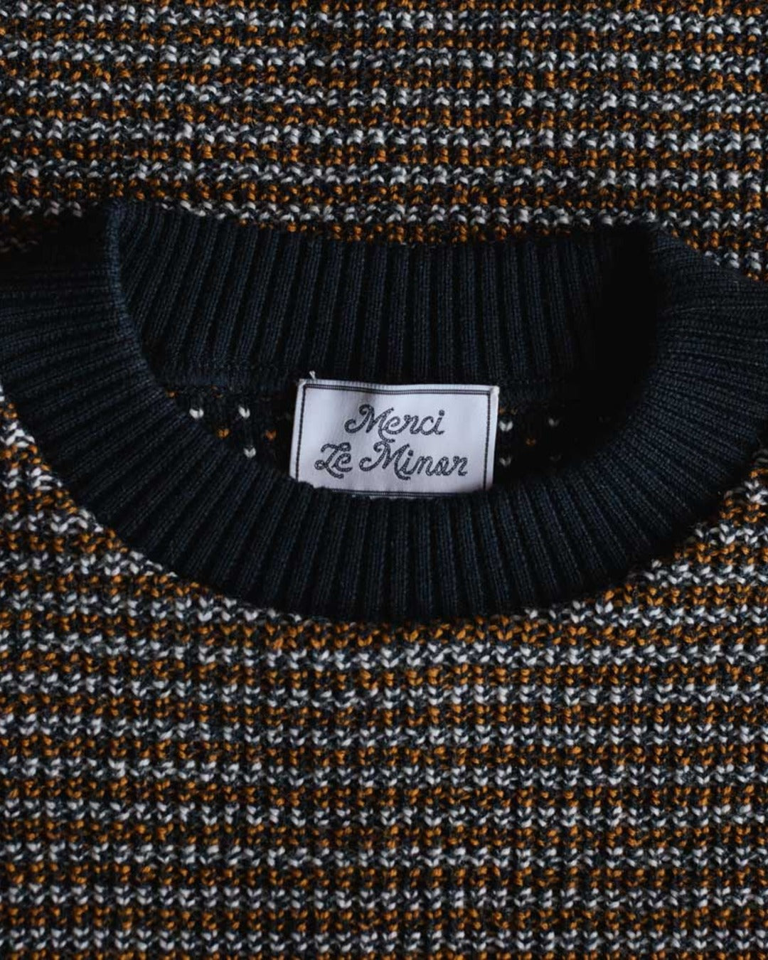 Le Minor x Merci - Pull Malo - Marine