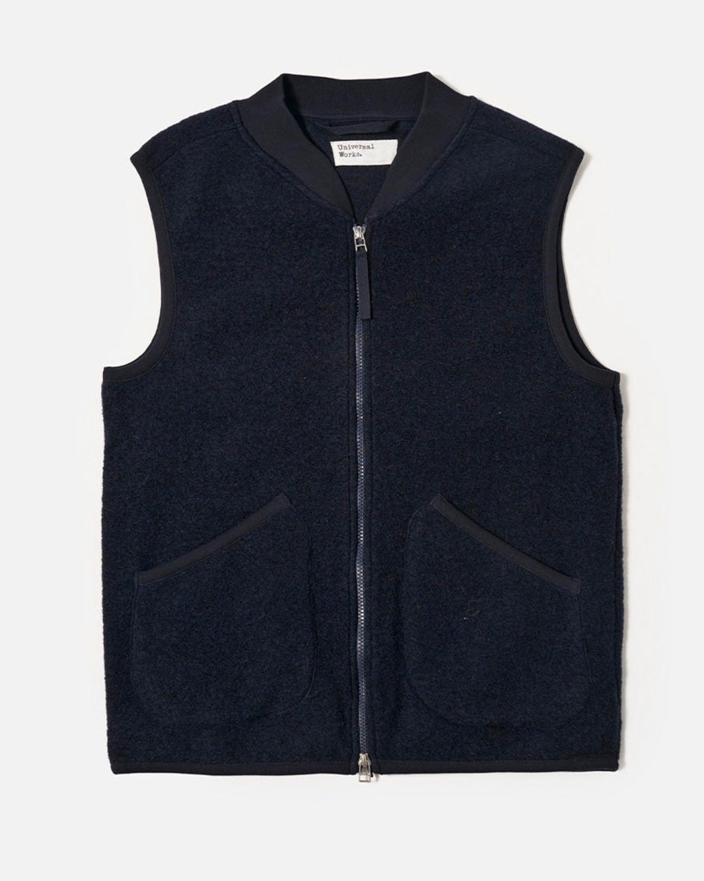 Universal Works - Zip Wool Jacket - Navy