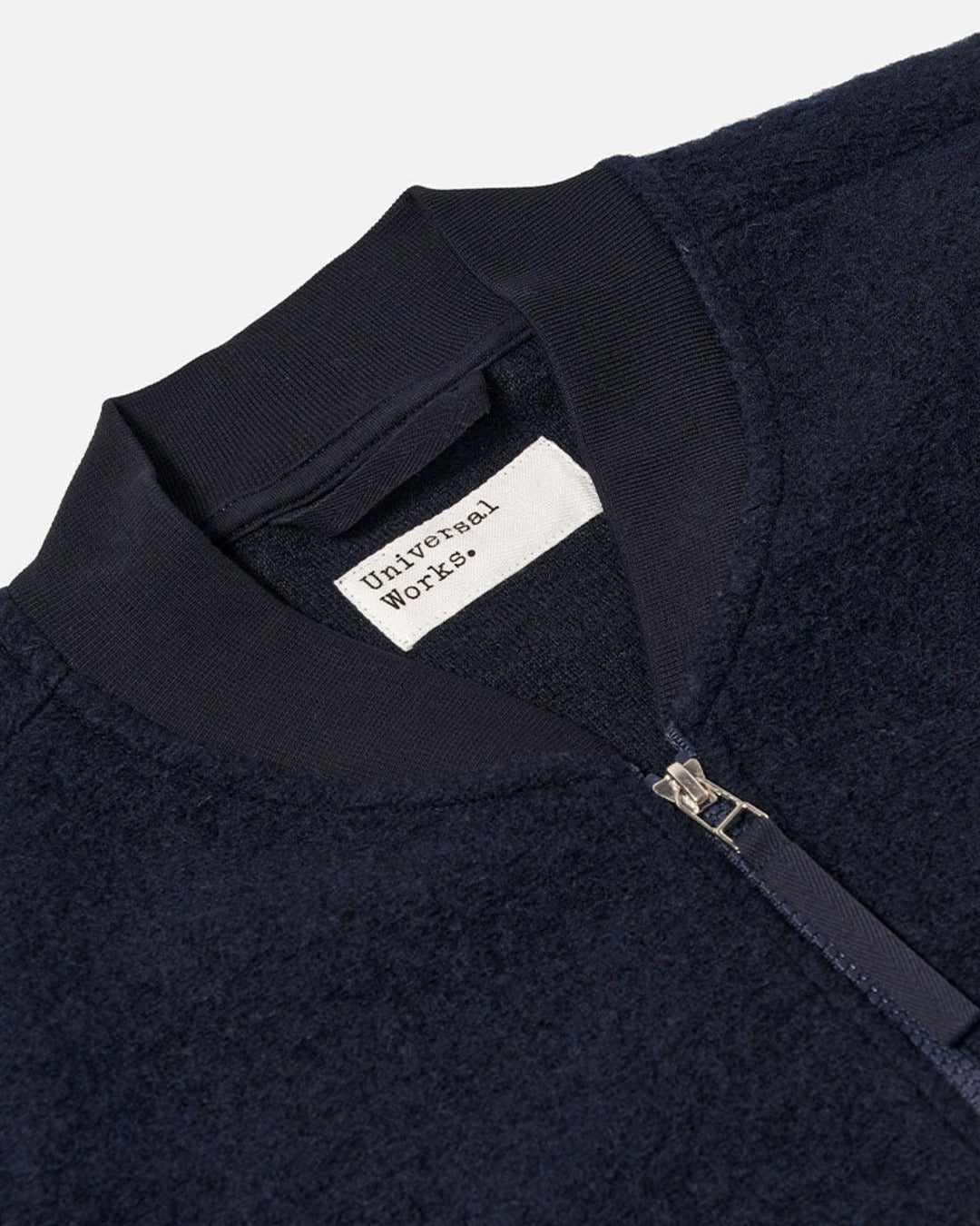 Universal Works - Zip Wool Jacket - Navy
