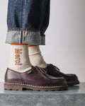 Merci - Chaussettes Scrappy - Blanc & Orange