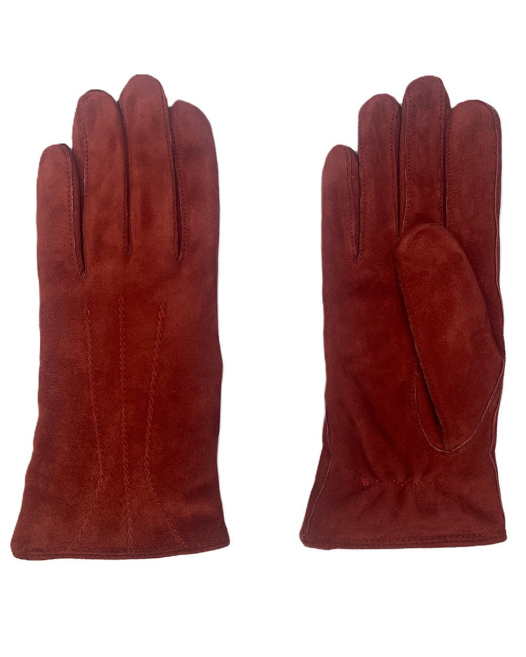 Milona - Suede Lambskin Gloves - Red