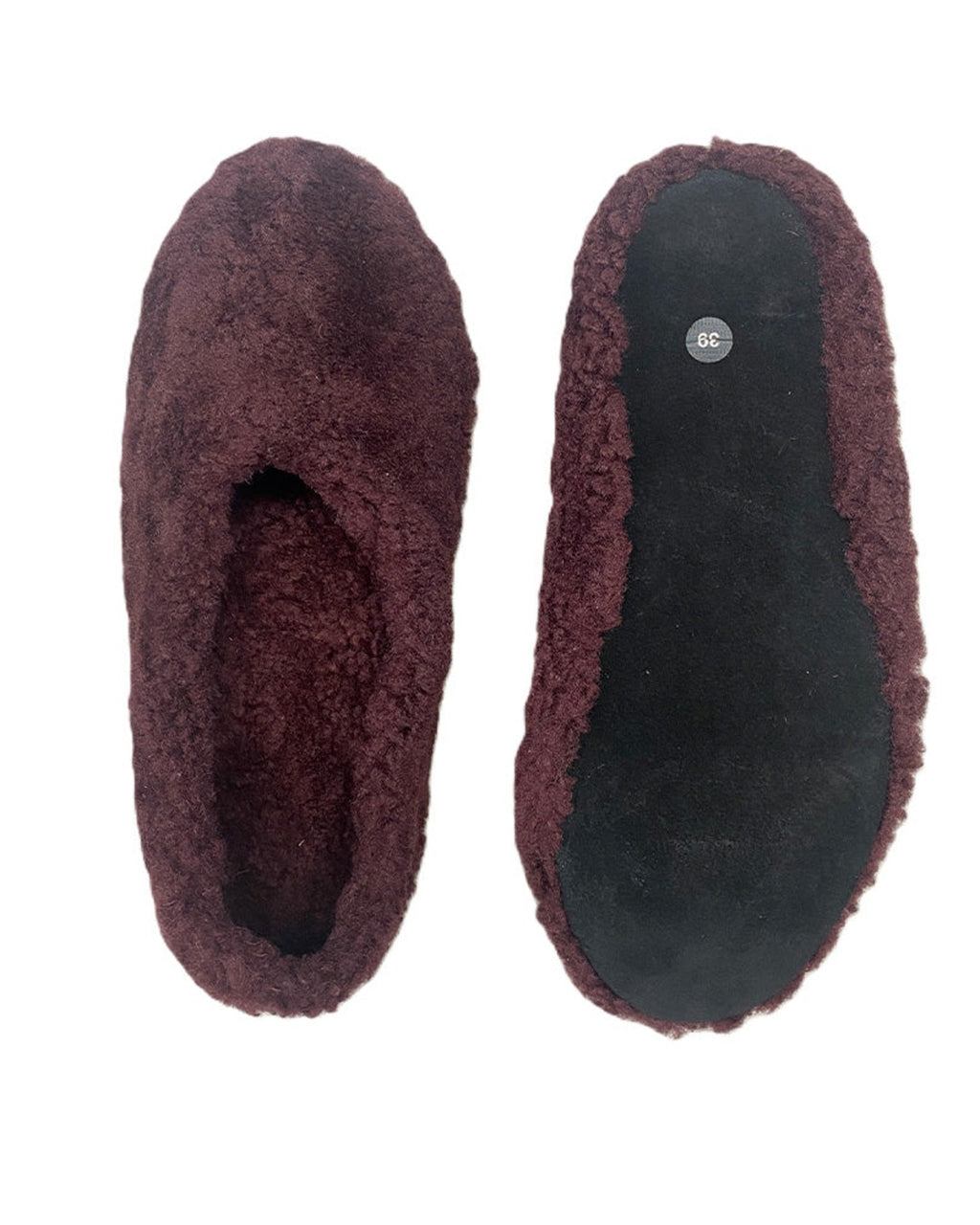 Milona - Slippers - Burgundy