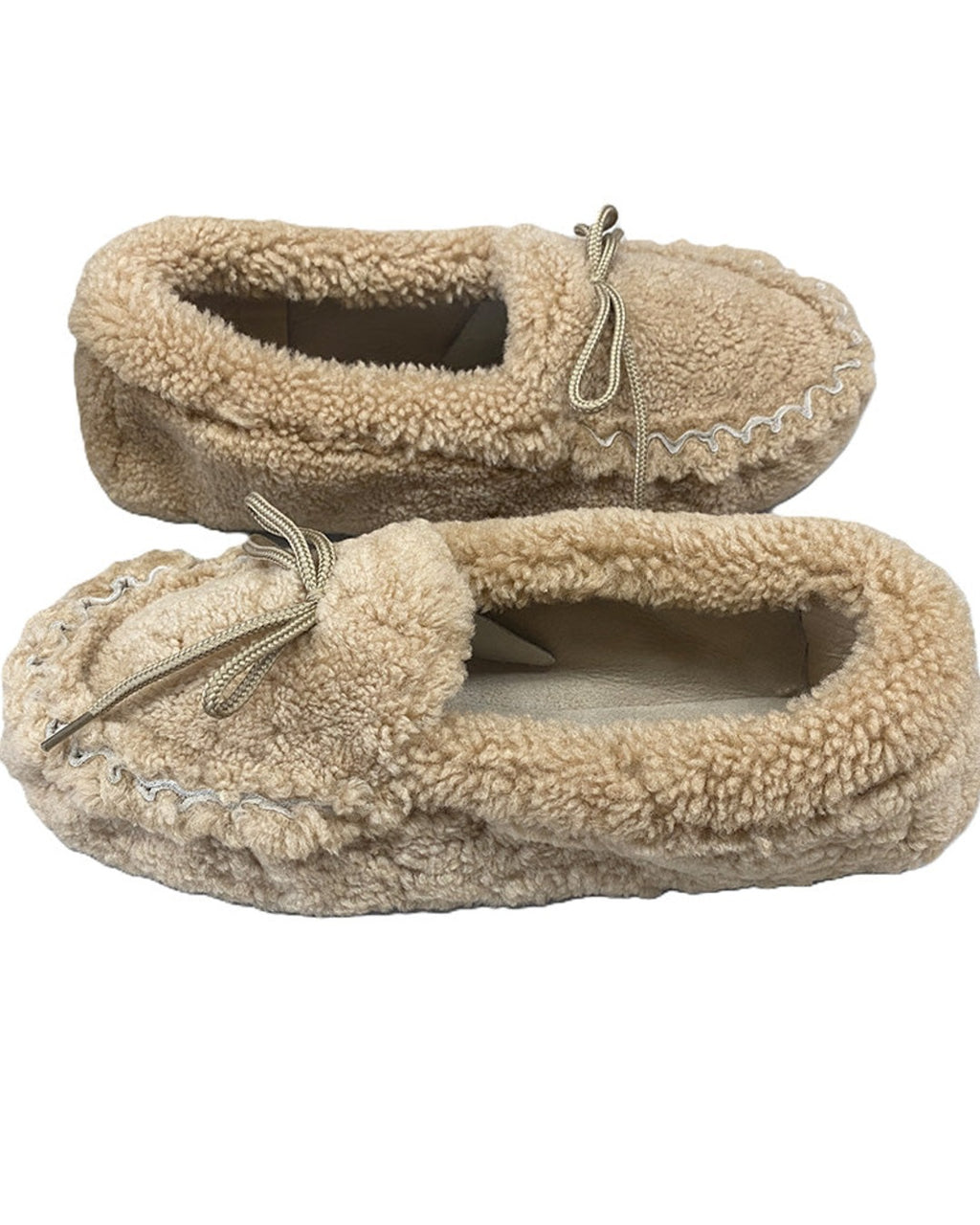 Milona - Chaussons Mocassins - Camel