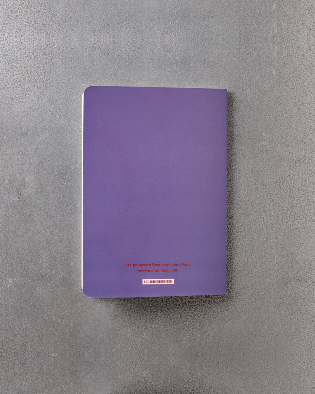 Merci - Notebook - Purple & Red