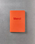 Merci - Notebook - Orange & Red