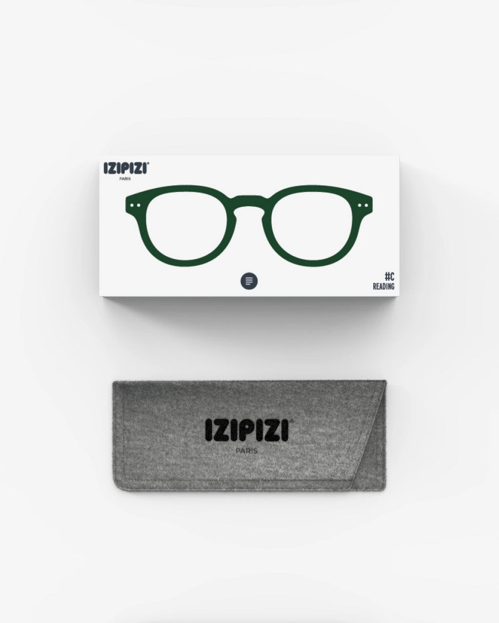 Izipizi - Lunettes Reading #C - Kaki Green