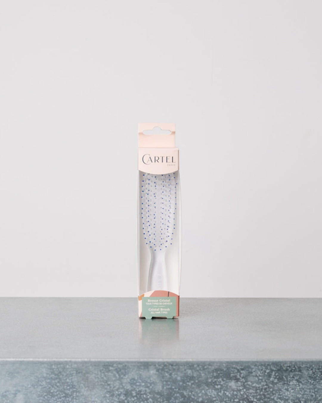 Cartel - Brosse À Cheveux Cristal Bleue