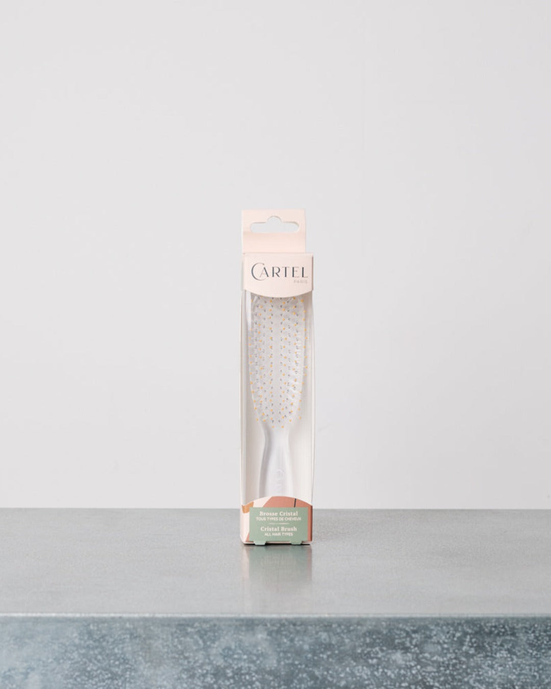 Cartel - Pink Crystal Hairbrush