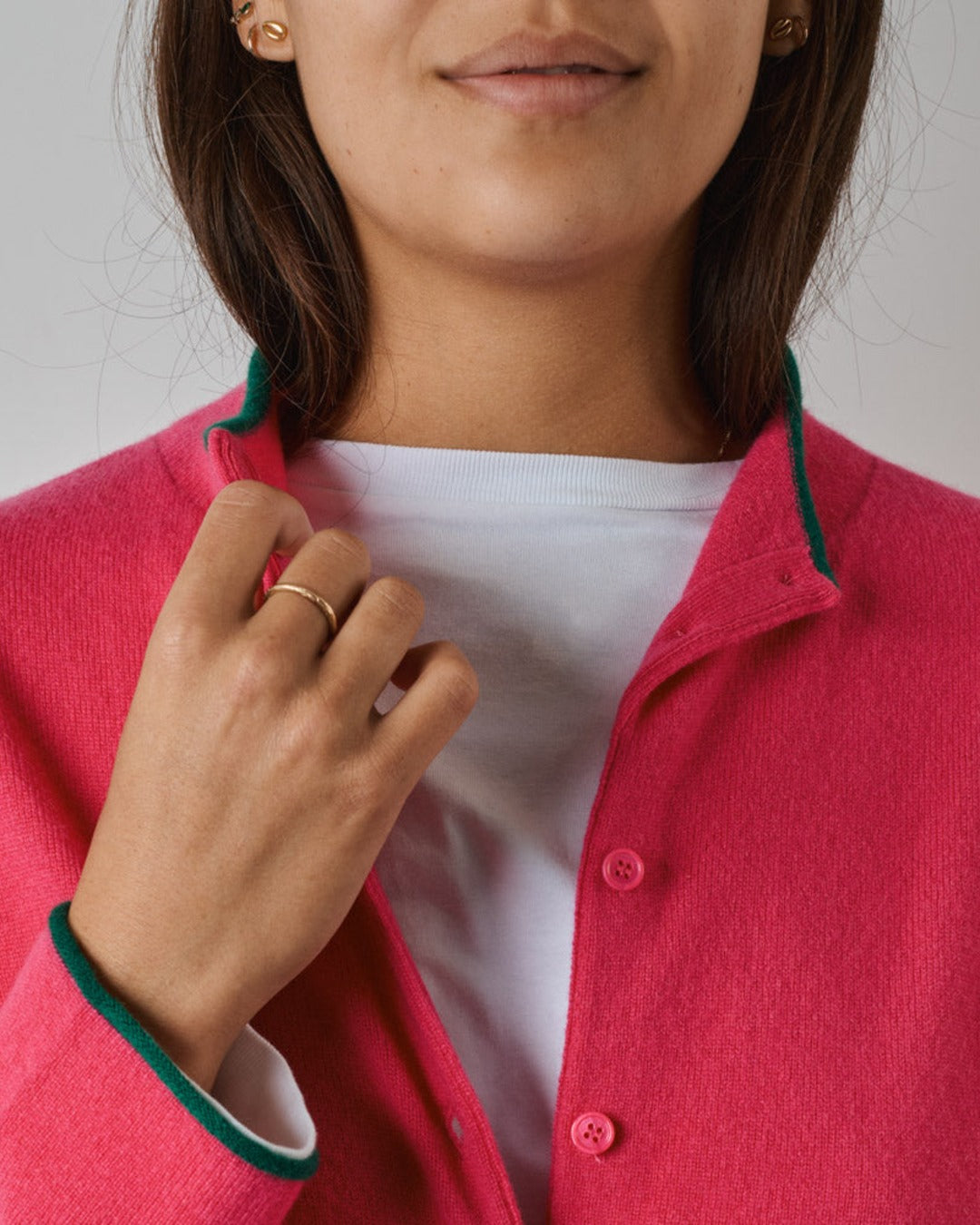 Merci - Gilet Iris - Rose