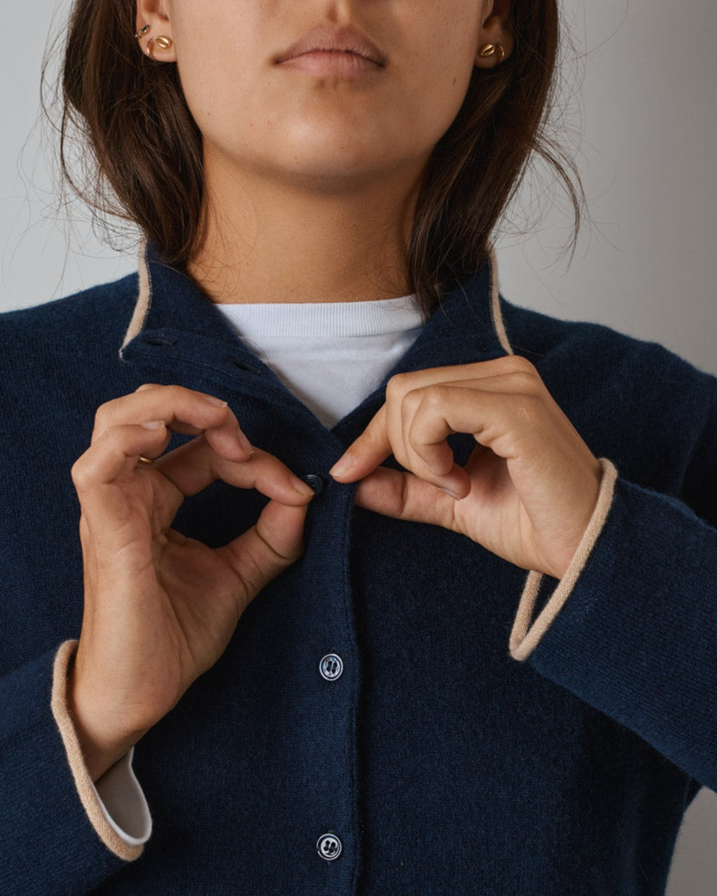 Merci - Gilet Iris - Bleu