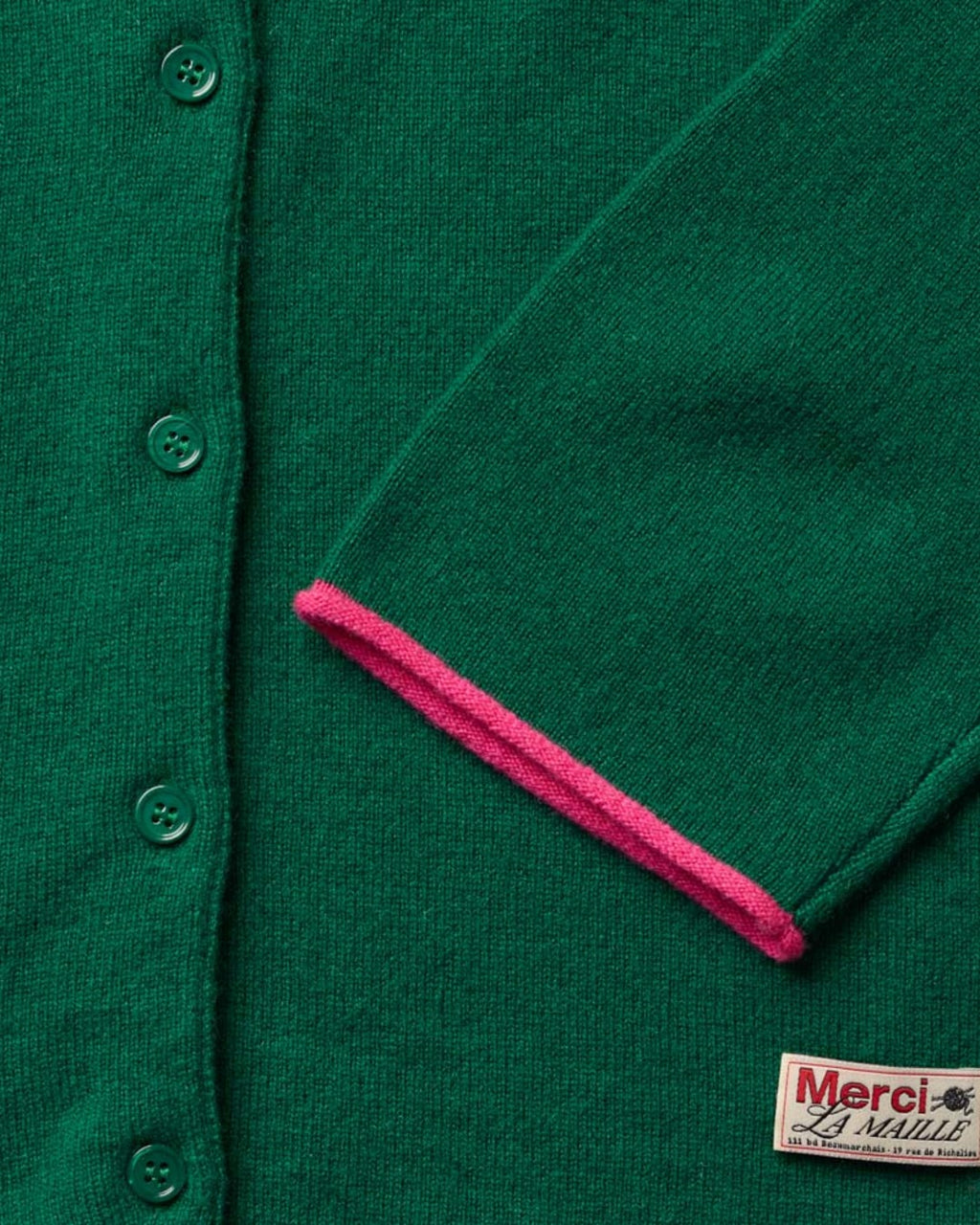 Merci - Iris Waistcoat - Green