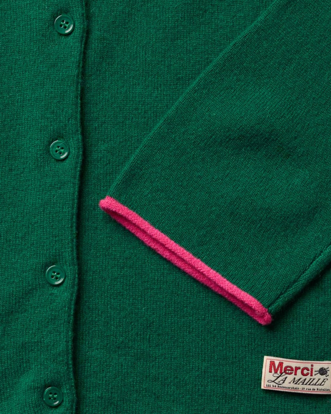 Merci - Iris Waistcoat - Green