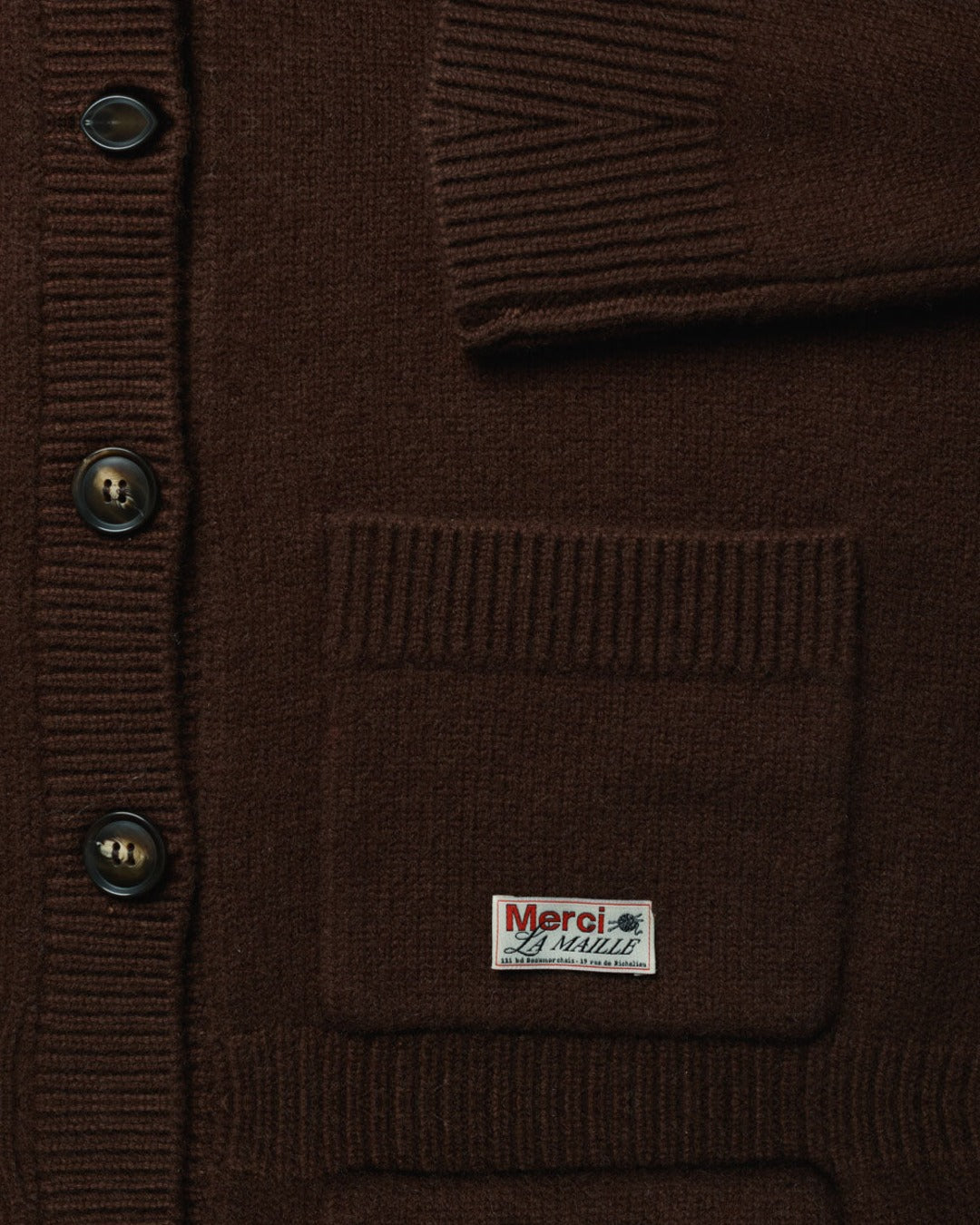 Merci - Cardigan Juliette - Marron