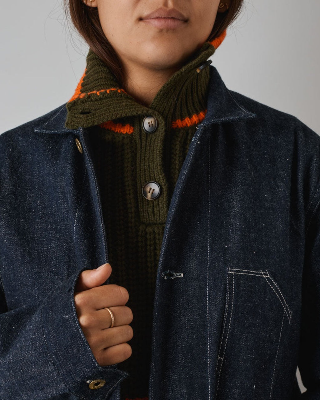 Merci - Mathilde Collar - Olive & Orange