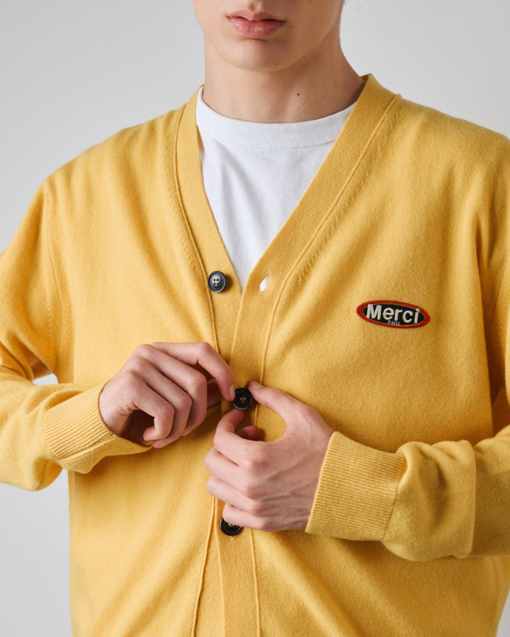 Merci - Charlie Cardigan - Yellow