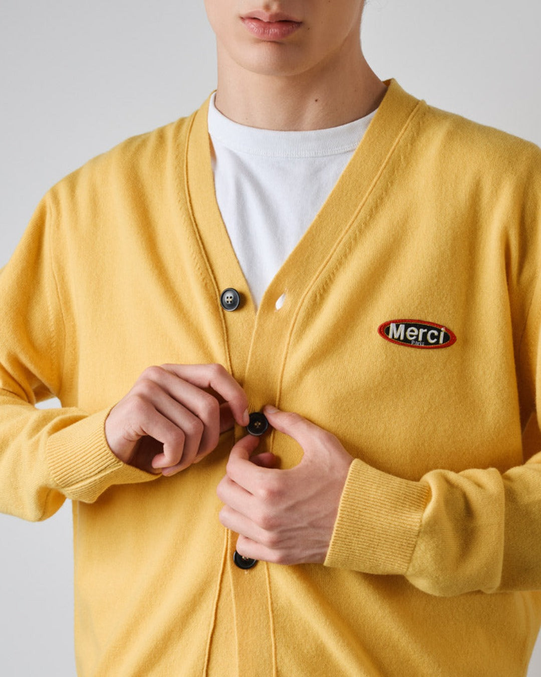 Merci - Charlie Cardigan - Yellow