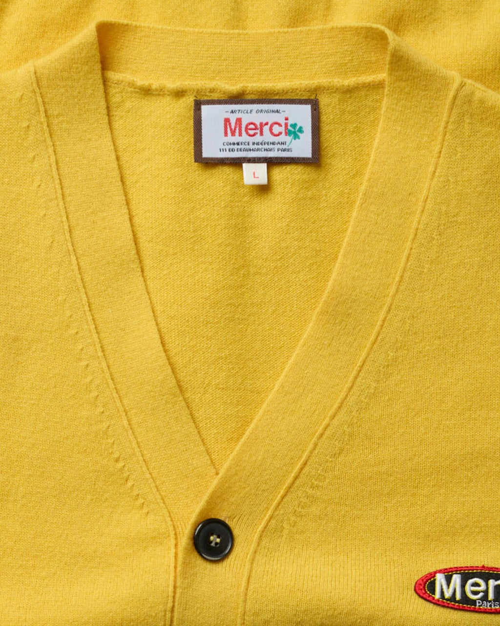 Merci - Charlie Cardigan - Yellow