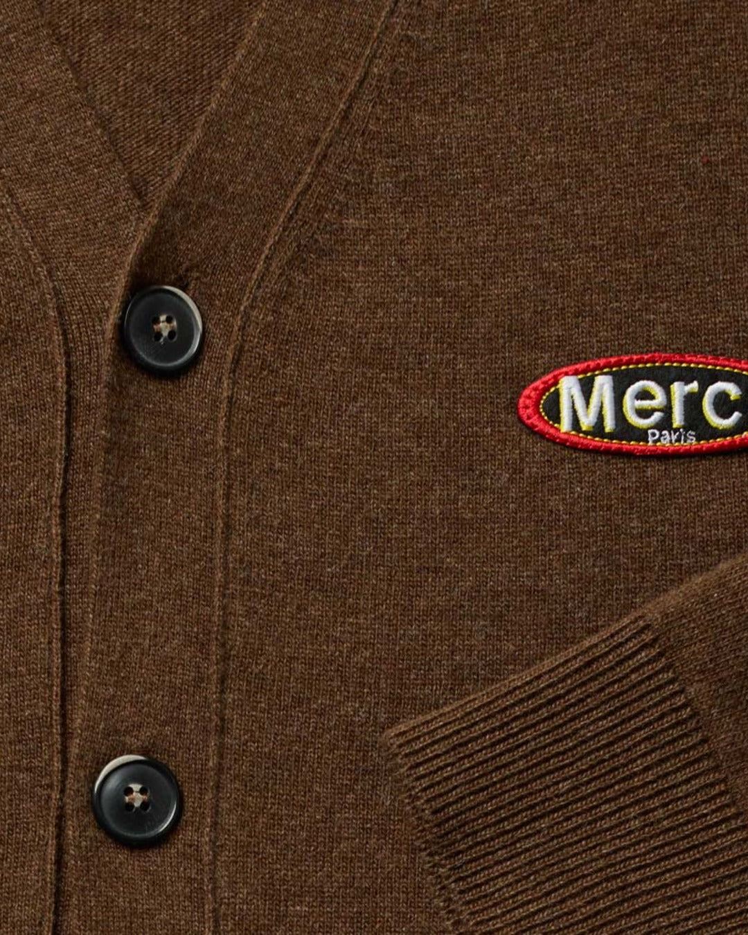 Merci - Cardigan Charlie - Marron