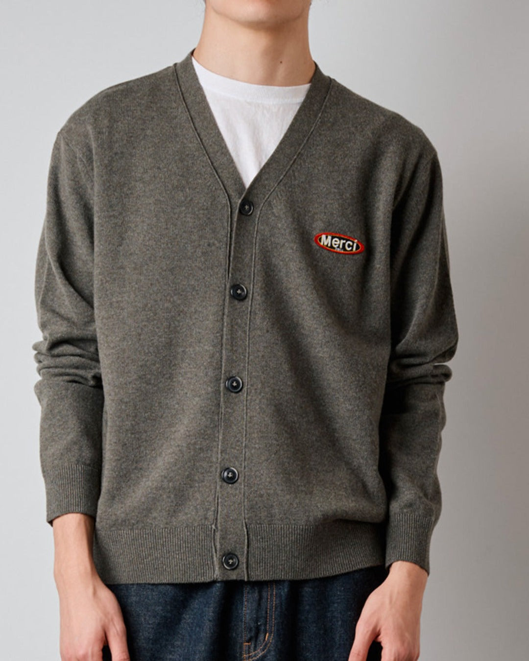 Merci - Charlie Cardigan - Grey
