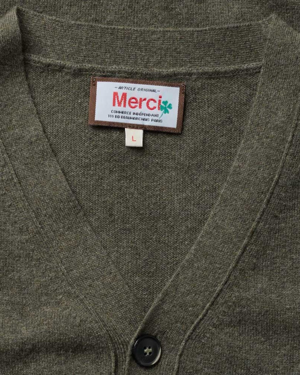 Merci - Charlie Cardigan - Grey
