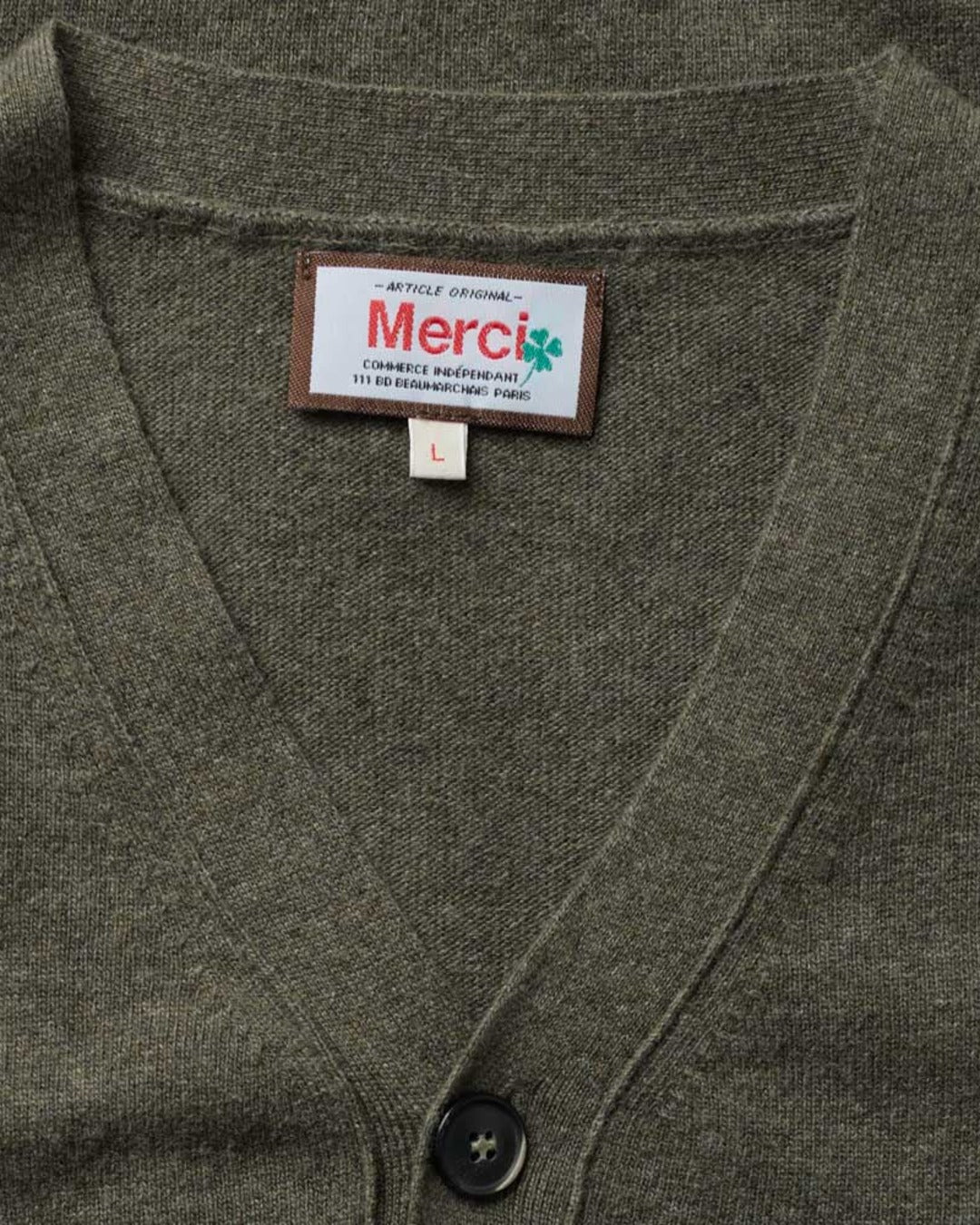 Merci - Charlie Cardigan - Grey