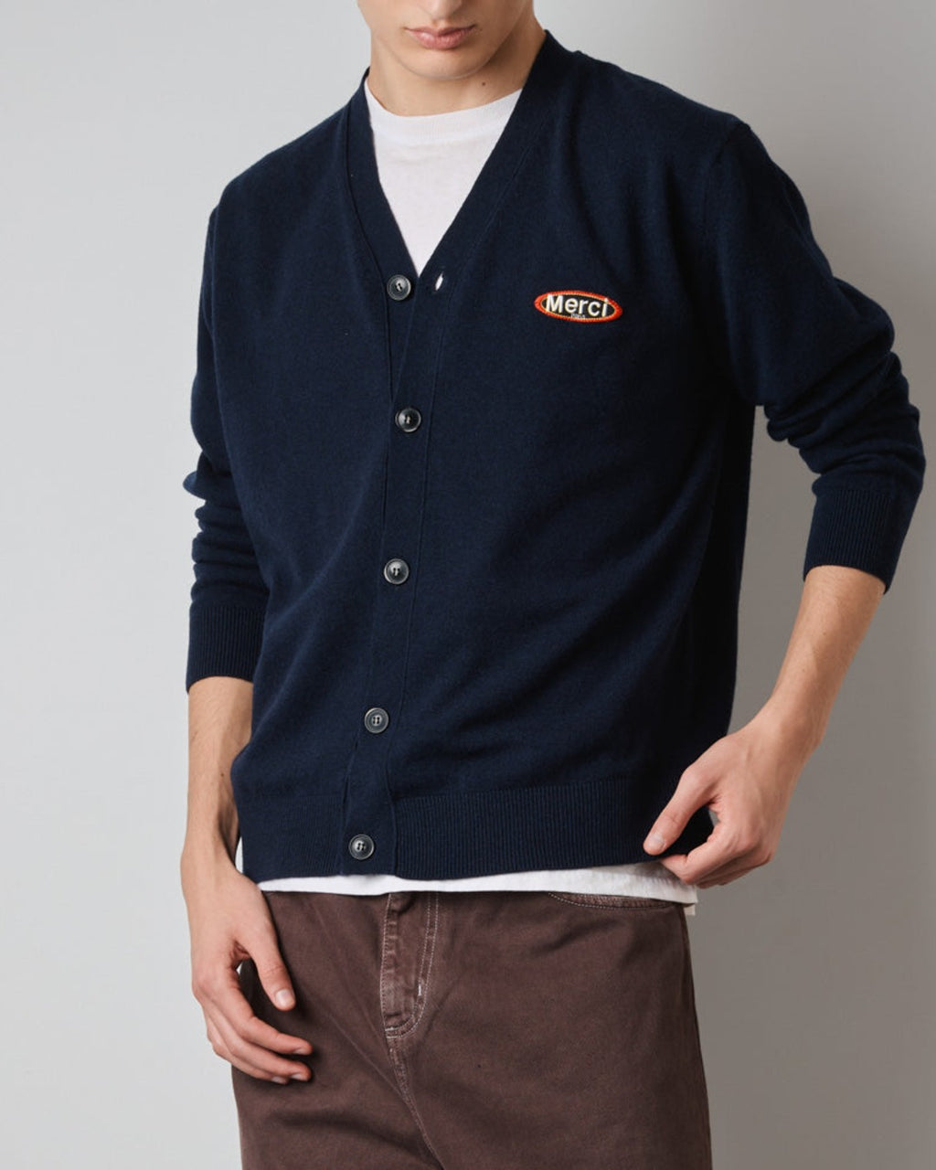 Merci - Charlie Cardigan - Navy