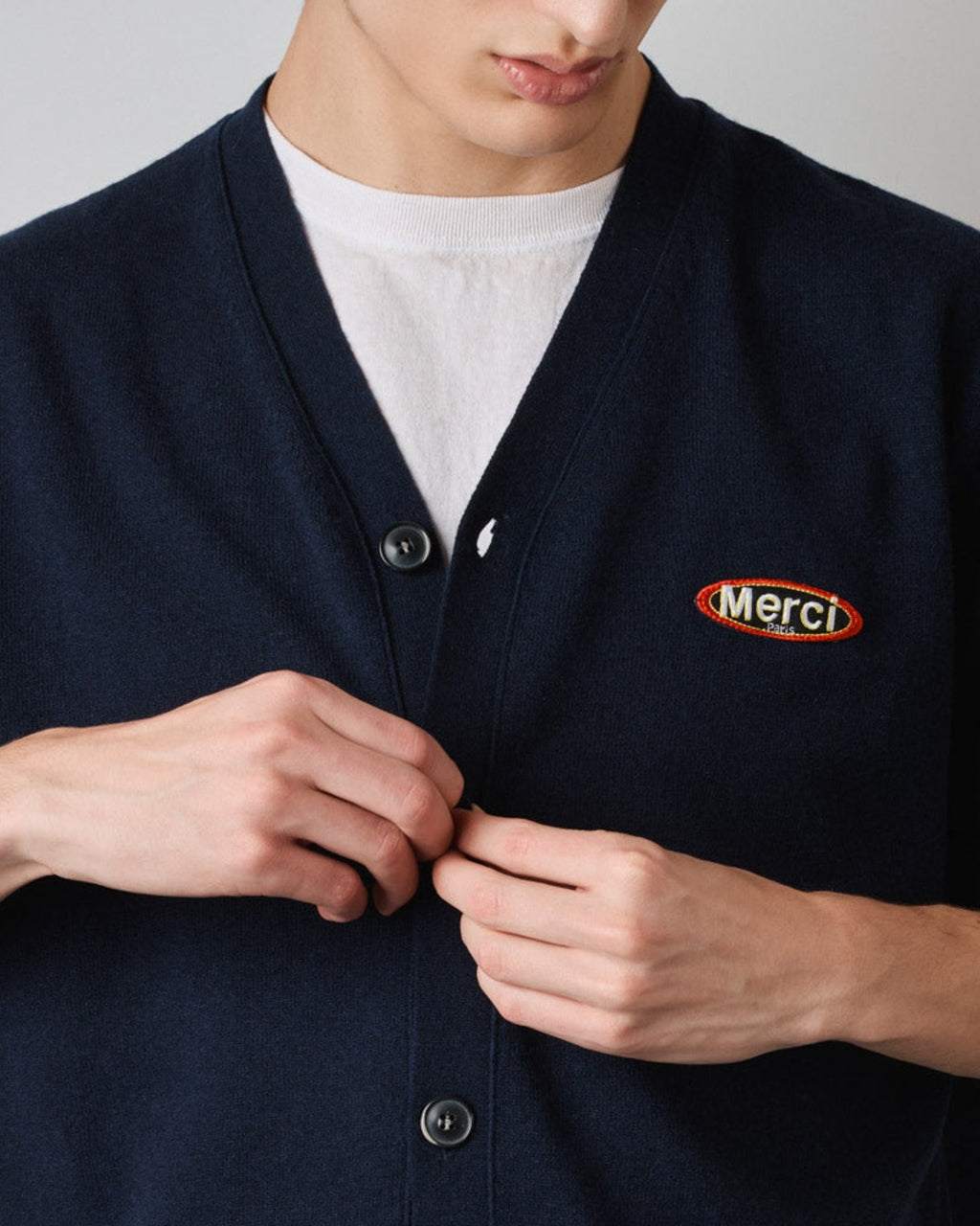 Merci - Charlie Cardigan - Navy